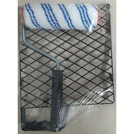 Maliarska súprava Blue Microfiber - 18 cm